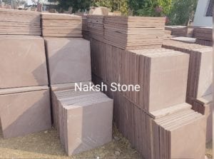 Red mandana stone